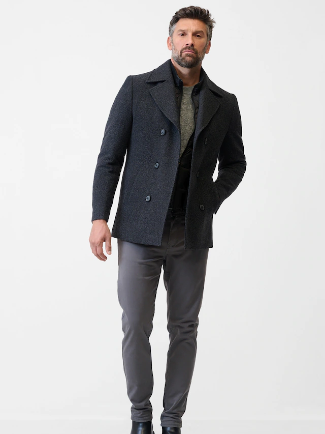 RICANO Cabanjacke »Cabanjacke Vincenzo« Handgefertigt aus feinster Wolle