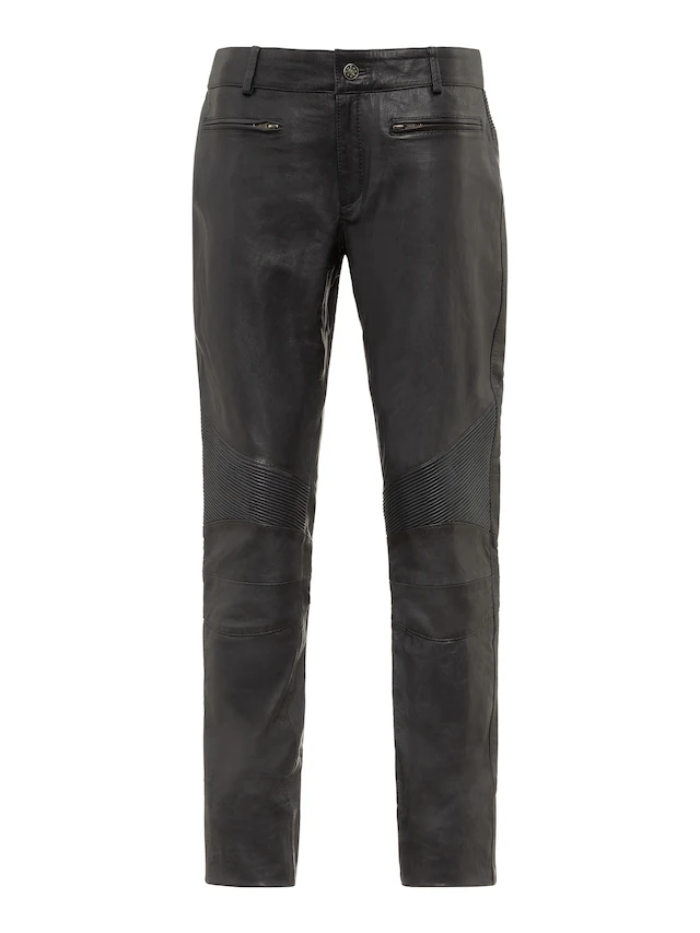 RICANO Bikerhose »Lederhose Donna« Handgefertigt aus echtem Leder