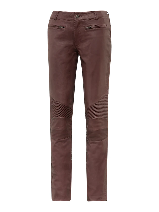 RICANO Bikerhose »Lederhose Donna« Handgefertigt aus echtem Leder