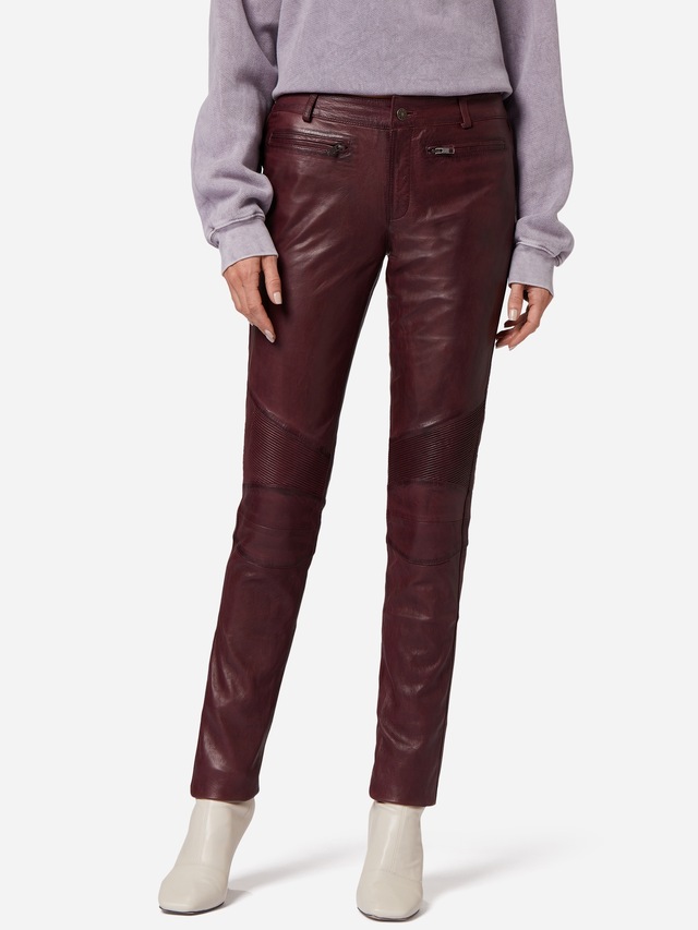 RICANO Bikerhose »Lederhose Donna« Handgefertigt aus echtem Leder