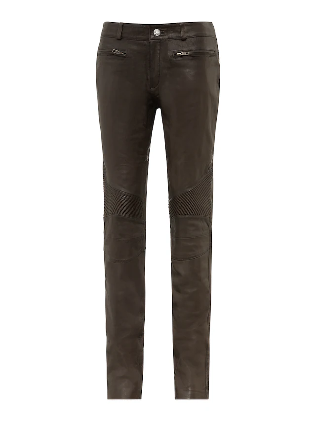 RICANO Bikerhose »Lederhose Donna« Handgefertigt aus echtem Leder