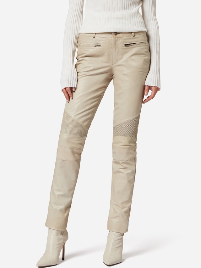 RICANO Bikerhose »Lederhose Donna« Handgefertigt aus echtem Leder