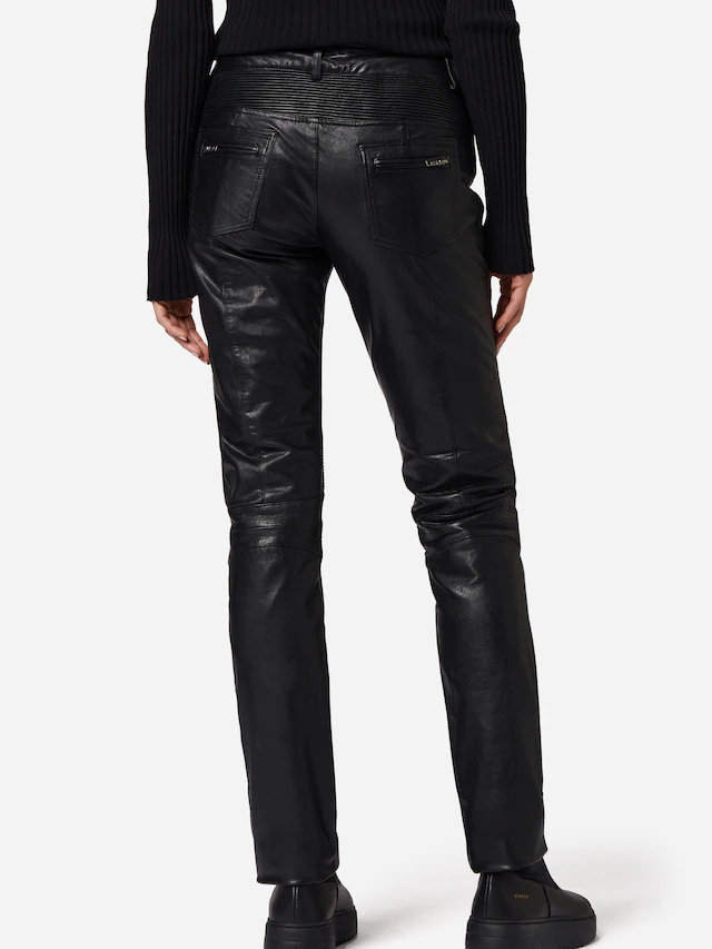 RICANO Bikerhose »Lederhose Donna« Handgefertigt aus echtem Leder