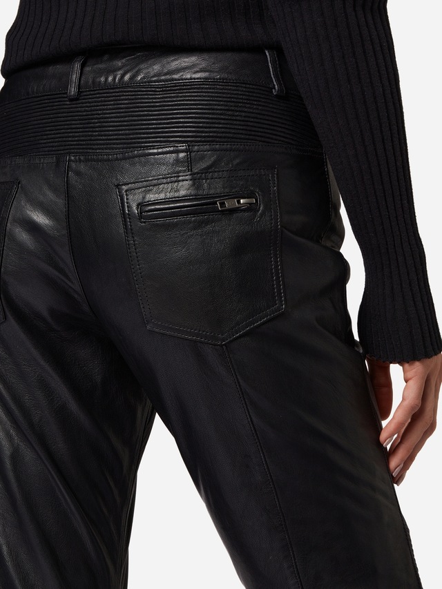 RICANO Bikerhose »Lederhose Donna« Handgefertigt aus echtem Leder