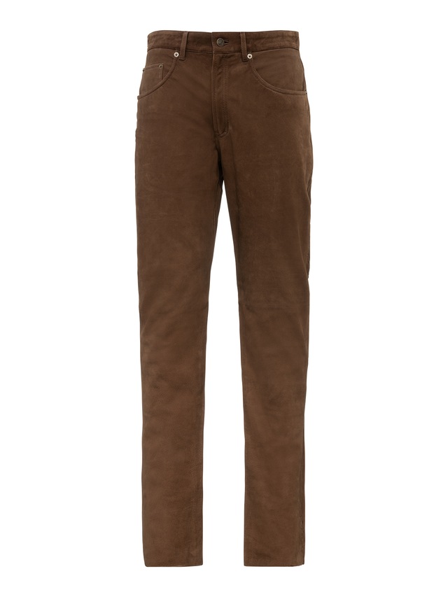 RICANO 5-Pocket-Hose »Lederhose RT-101, Nubuk« Handgefertigt aus echtem Leder