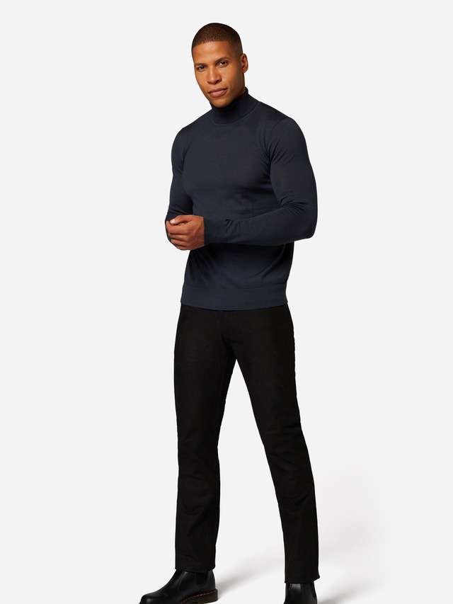 RICANO 5-Pocket-Hose »Lederhose RT-101, Nubuk« Handgefertigt aus echtem Leder