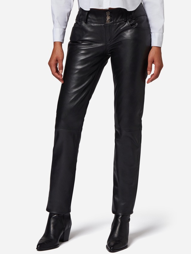 RICANO Lederhose »Lederhose Skinny Pant« Handgefertigt aus echtem Leder