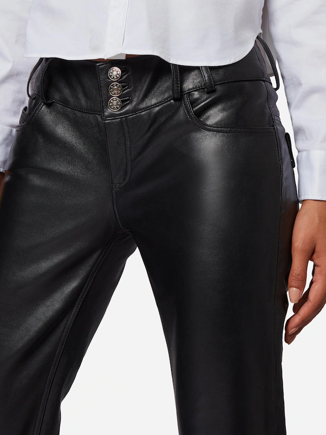 RICANO Lederhose »Lederhose Skinny Pant« Handgefertigt aus echtem Leder