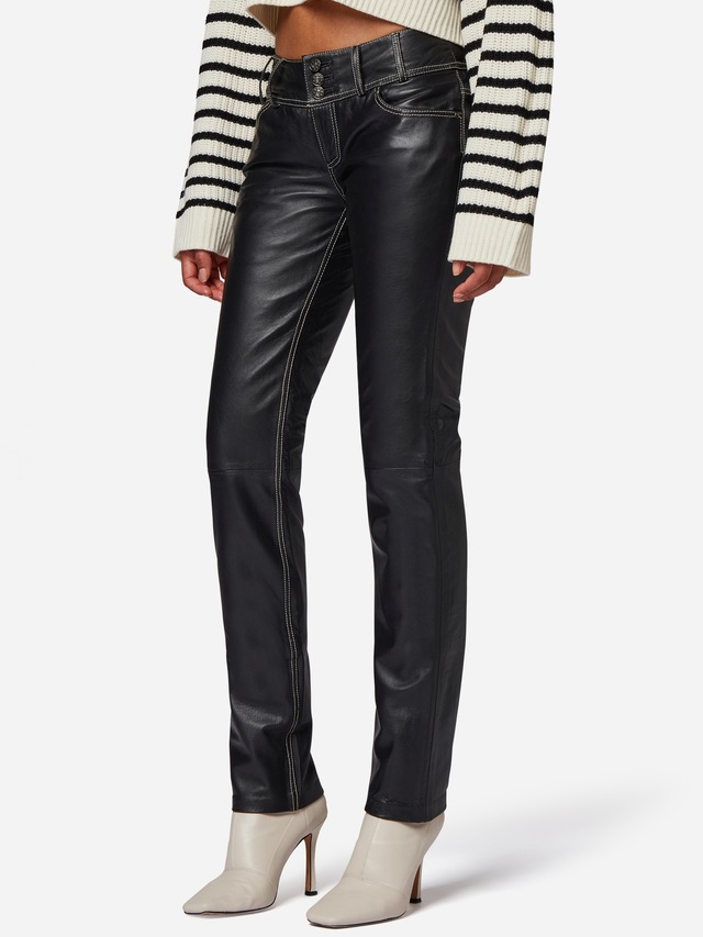 RICANO Lederhose »Lederhose Skinny Pant« Handgefertigt aus echtem Leder