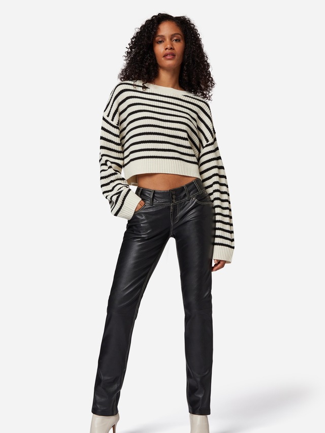 RICANO Lederhose »Lederhose Skinny Pant« Handgefertigt aus echtem Leder