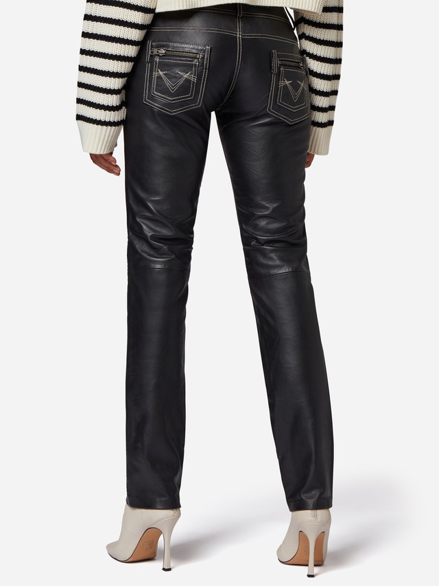 RICANO Lederhose »Lederhose Skinny Pant« Handgefertigt aus echtem Leder