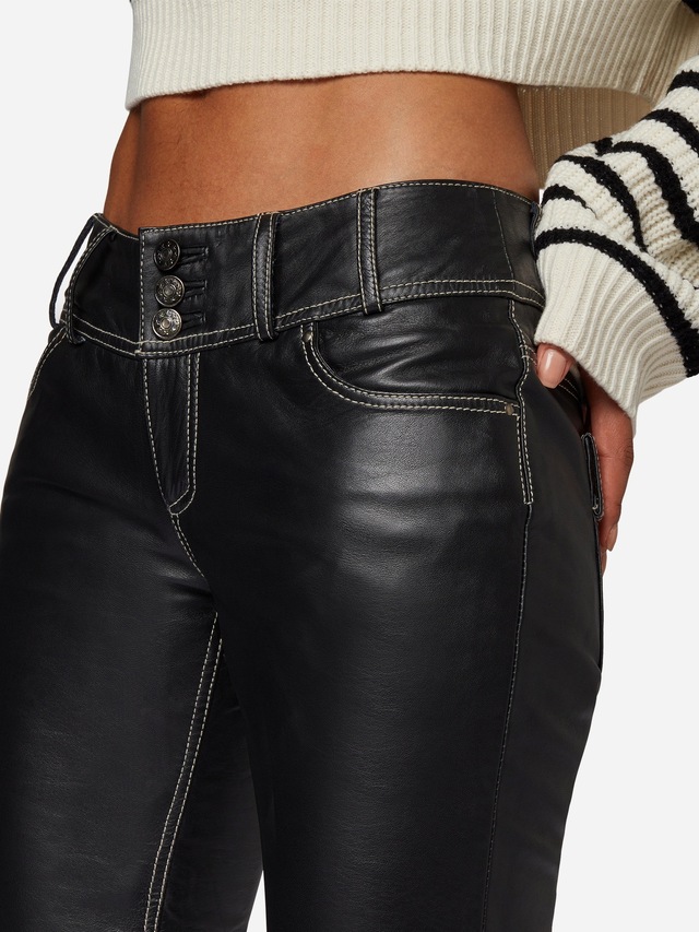 RICANO Lederhose »Lederhose Skinny Pant« Handgefertigt aus echtem Leder