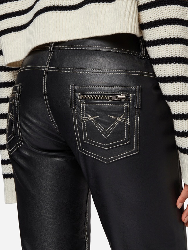 RICANO Lederhose »Lederhose Skinny Pant« Handgefertigt aus echtem Leder