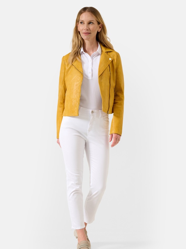 RICANO Bikerjacke »Lederjacke Antonia« Handgefertigt aus echtem Leder