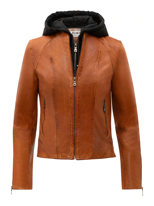 RICANO Lederjacke »Lederjacke Dalia« Handgefertigt aus echtem Leder