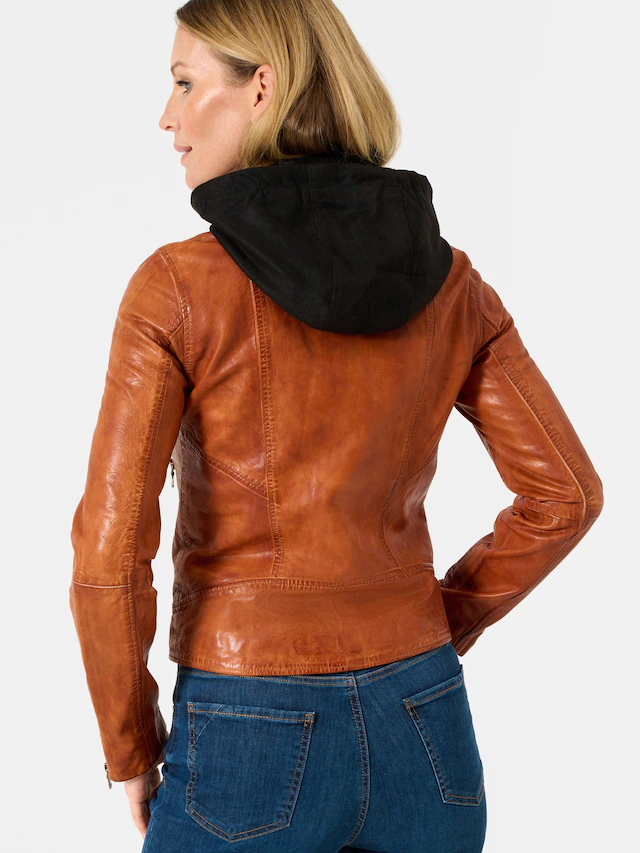 RICANO Lederjacke »Lederjacke Dalia« Handgefertigt aus echtem Leder