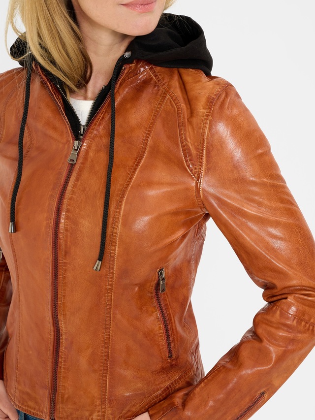 RICANO Lederjacke »Lederjacke Dalia« Handgefertigt aus echtem Leder