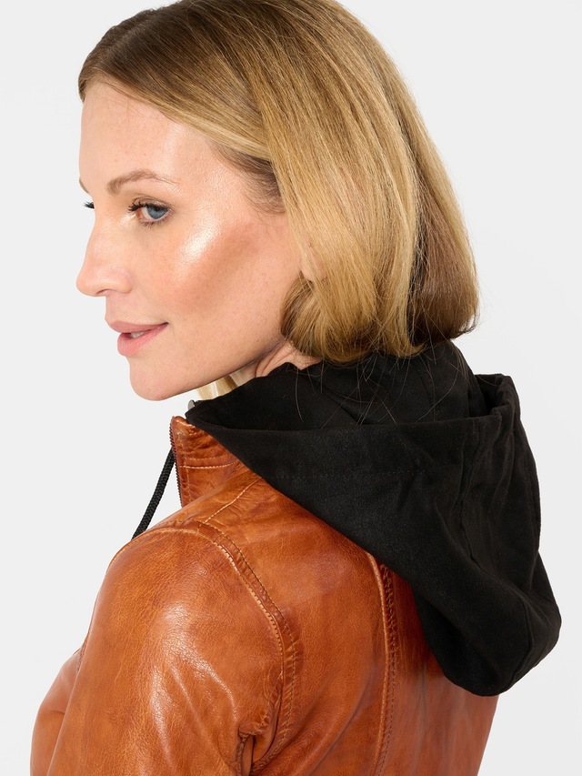 RICANO Lederjacke »Lederjacke Dalia« Handgefertigt aus echtem Leder