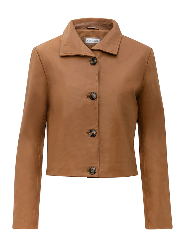 RICANO Lederjacke »Lederjacke Juliette« Handgefertigt aus echtem Leder