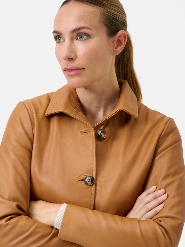 RICANO Lederjacke »Lederjacke Juliette« Handgefertigt aus echtem Leder