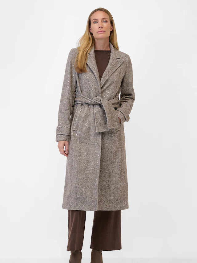 RICANO Langmantel »Mantel Dafne« Handgefertigt, Made in Italy