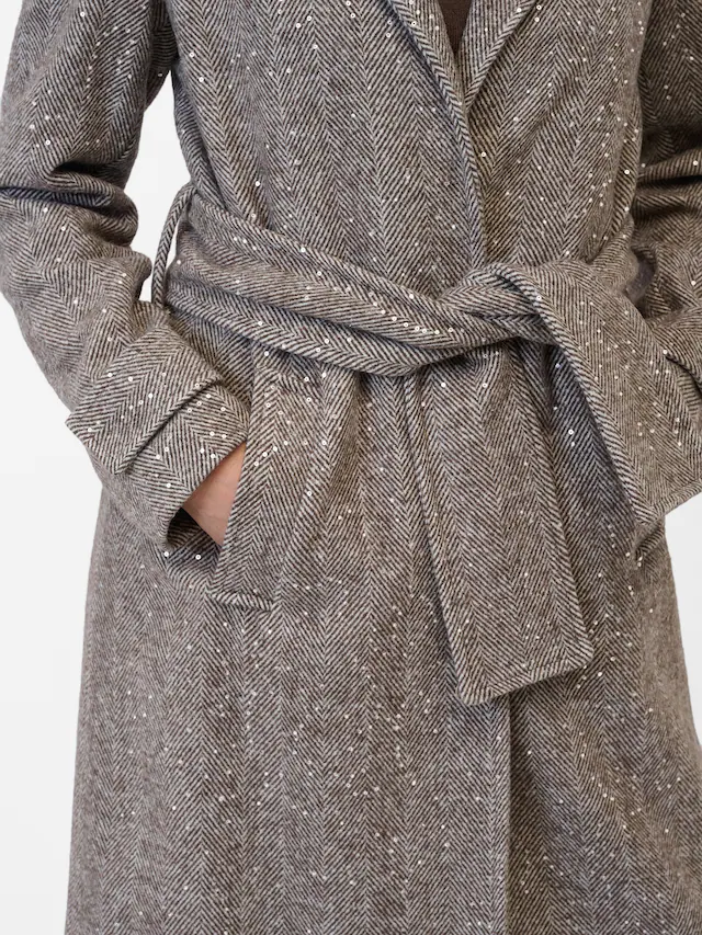 RICANO Langmantel »Mantel Dafne« Handgefertigt, Made in Italy