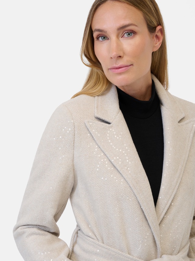 RICANO Langmantel »Mantel Dafne« Handgefertigt, Made in Italy