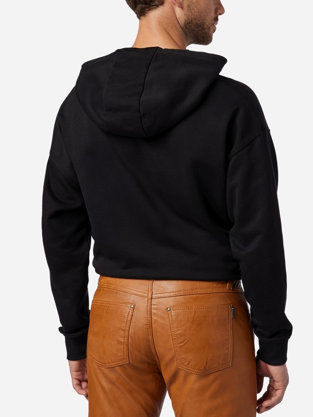 RICANO 5-Pocket-Hose »Lederhose Slim Fit« Handgefertigt aus echtem Leder