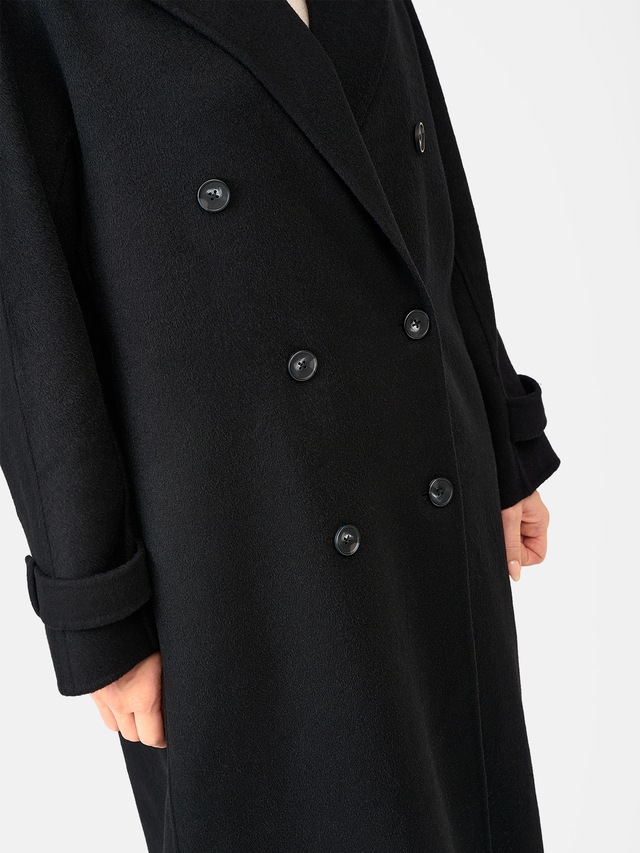 RICANO Wollmantel »Wollmantel Mirella« Handgefertigt, aus feinster Double-Face Wool