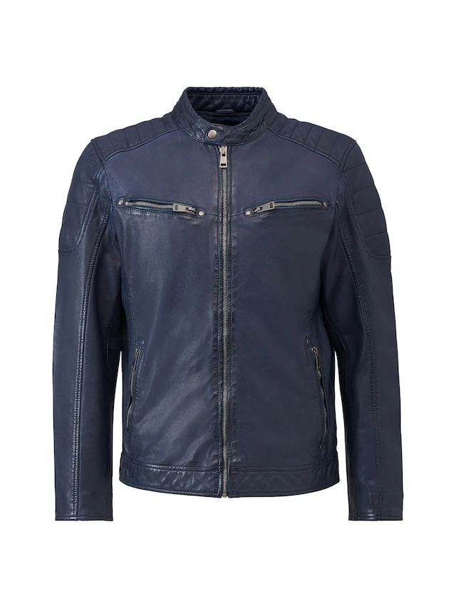 RICANO Bikerjacke »Lederjacke Gerard« Handgefertigt aus echtem Leder