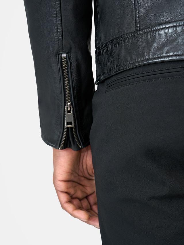 RICANO Bikerjacke »Lederjacke Gerard« Handgefertigt aus echtem Leder