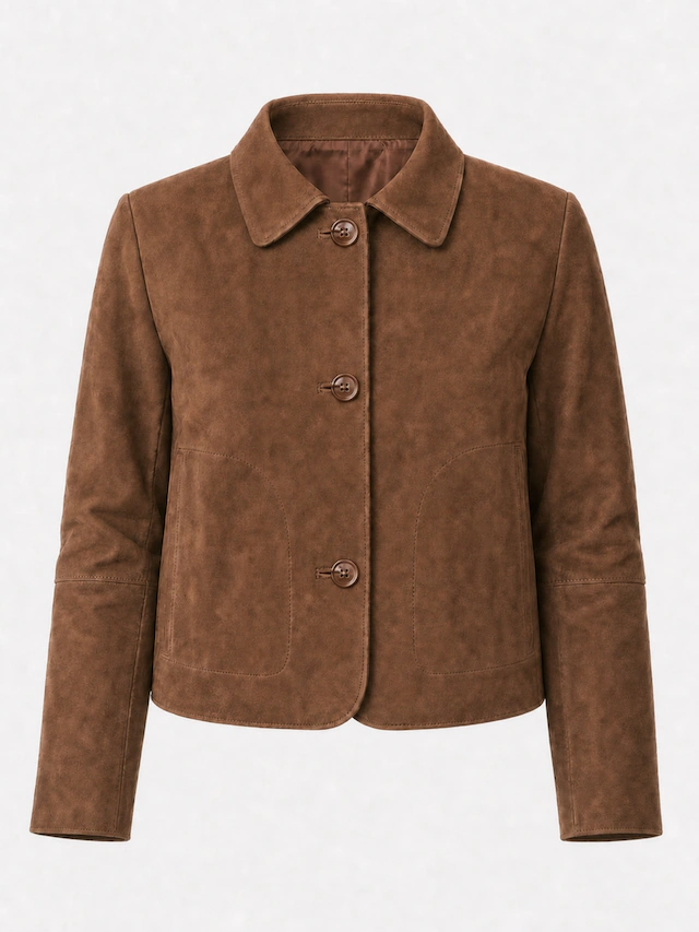 RICANO Bolerojacke »Lederjacke Jeena« Handgefertigt aus echtem Leder