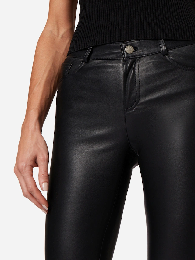 RICANO 5-Pocket-Hose »Lederhose PND (Stretch)« Handgefertigt aus echtem Leder