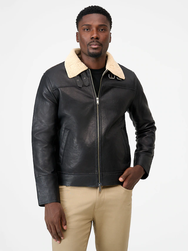 RICANO Bikerjacke »Lederjacke Alvaro« Handgefertigt aus echtem Leder