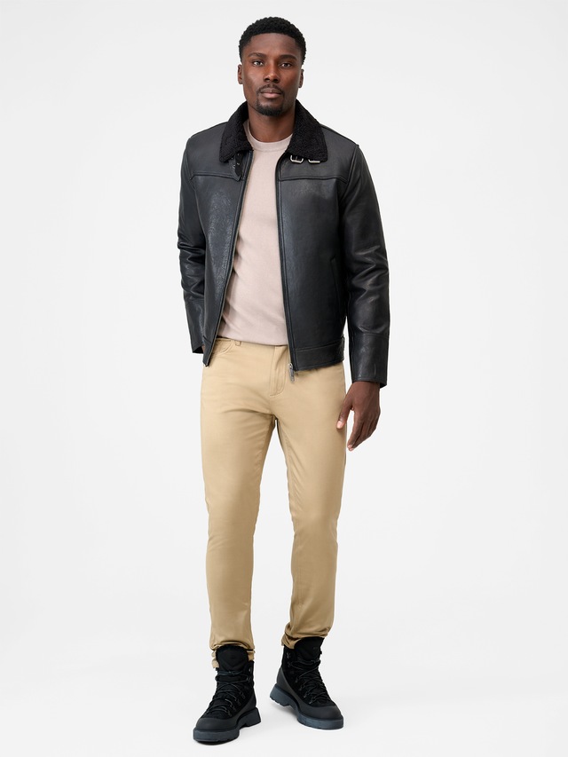RICANO Bikerjacke »Lederjacke Alvaro« Handgefertigt aus echtem Leder