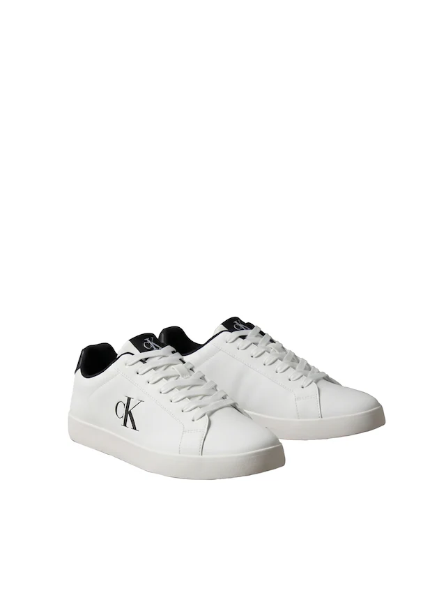 Calvin Klein Sneaker »3 CUPSOLE DERBY PU SMO« Schnürschuh, Freizeitsneaker mit CK-Logoprägung