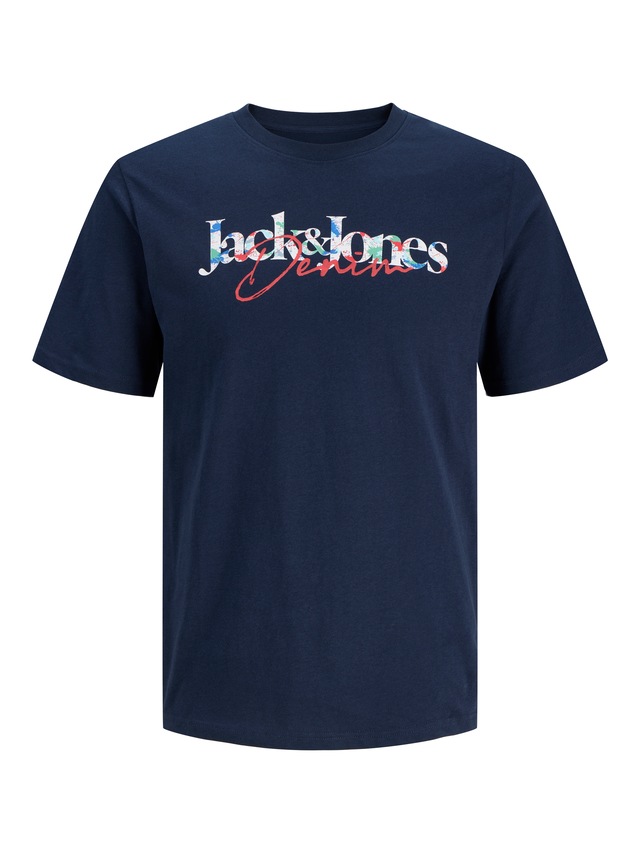 Jack & Jones Rundhalsshirt »JJTOM TEE SS CREW NECK SN« Baumwolle, regular fit