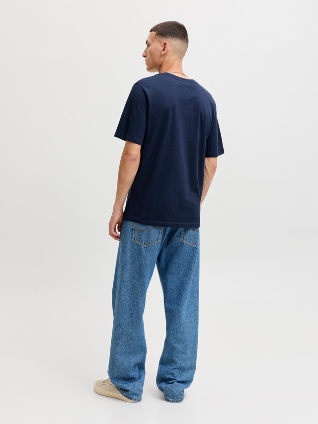 Jack & Jones Rundhalsshirt »JJTOM TEE SS CREW NECK SN« Baumwolle, regular fit