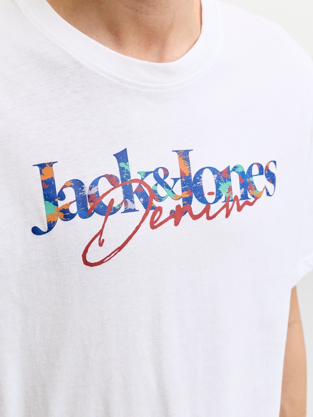 Jack & Jones Rundhalsshirt »JJTOM TEE SS CREW NECK SN« Baumwolle, regular fit