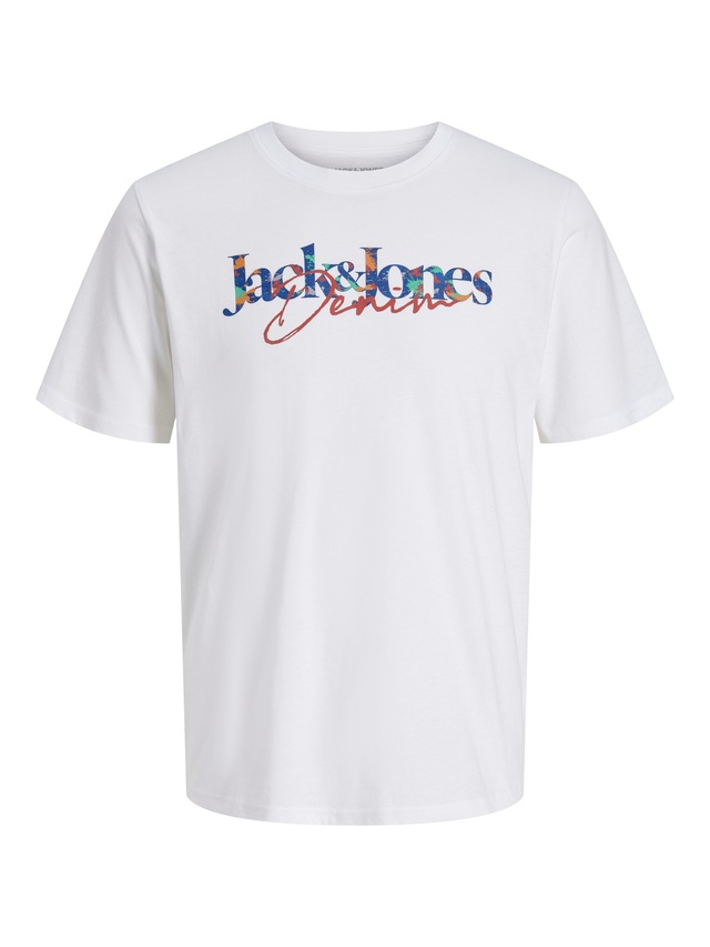 Jack & Jones Rundhalsshirt »JJTOM TEE SS CREW NECK SN« Baumwolle, regular fit