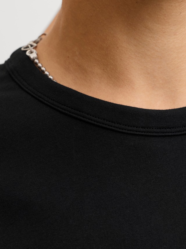 Jack & Jones Rundhalsshirt »JJCLEVELAND TEE SS CREW NECK SN« Baumwolle, regular fit