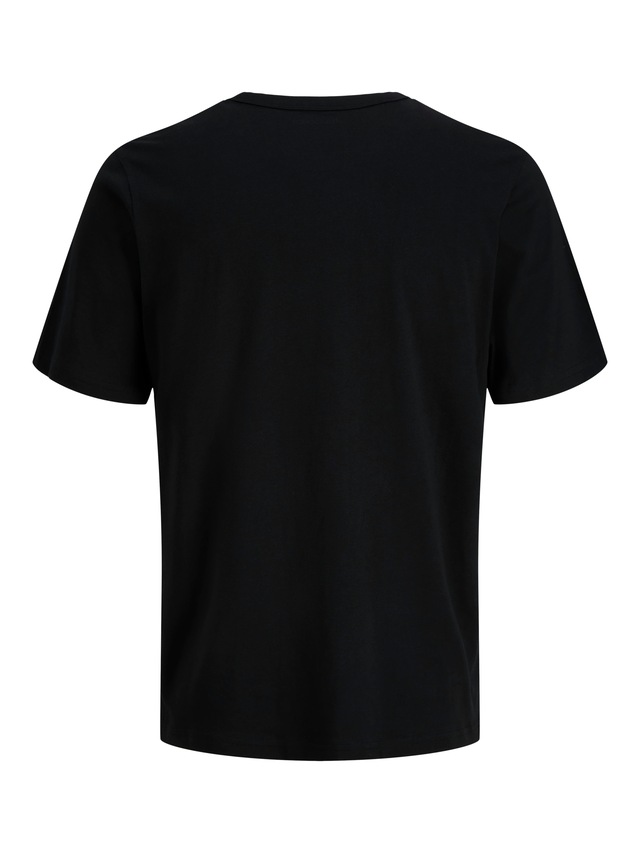 Jack & Jones Rundhalsshirt »JJCLEVELAND TEE SS CREW NECK SN« Baumwolle, regular fit
