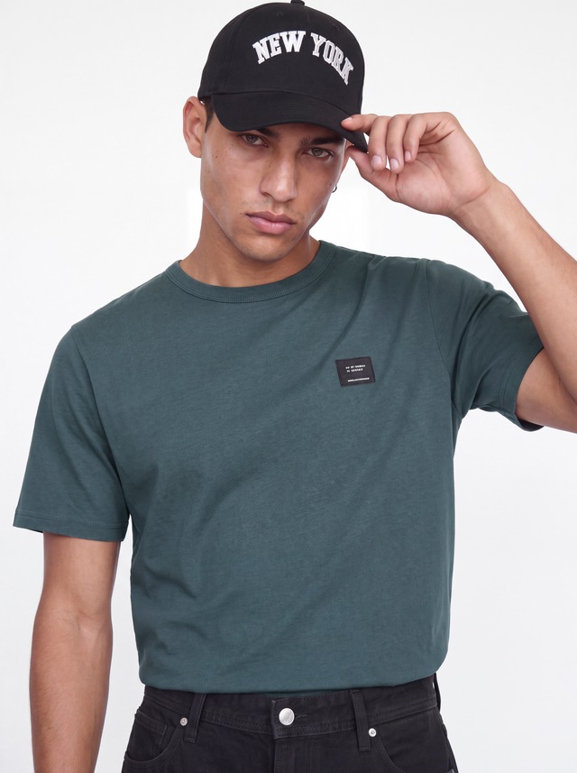 Jack & Jones Rundhalsshirt »JJCLEVELAND TEE SS CREW NECK SN« Baumwolle, regular fit