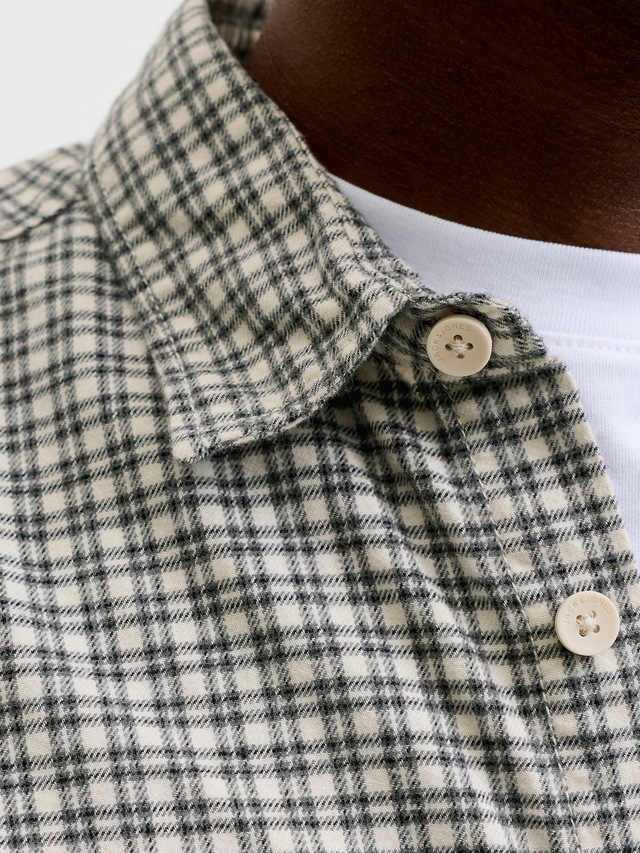 Jack & Jones PlusSize Langarmhemd »JJCARTER CHECK SHIRT LS SN PLS« Baumwolle, relaxed fit