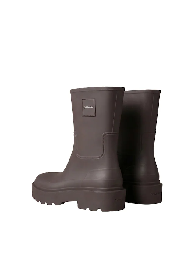 Calvin Klein Gummistiefel »RAINBOOT RUBBER« Regenstiefel, Regenboots mit Plateausohle und Logoschriftzug