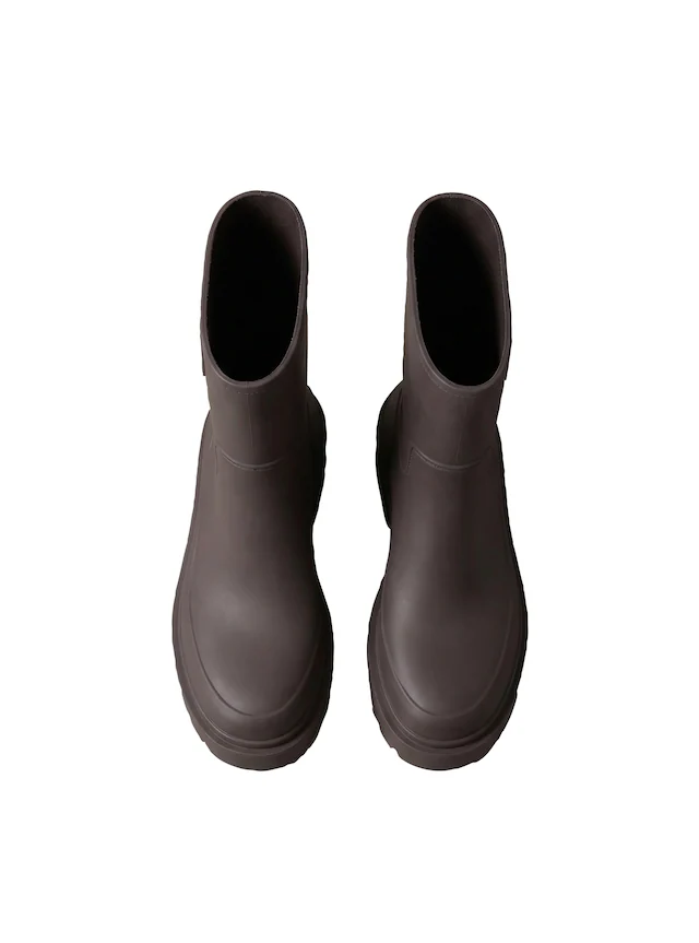 Calvin Klein Gummistiefel »RAINBOOT RUBBER« Regenstiefel, Regenboots mit Plateausohle und Logoschriftzug