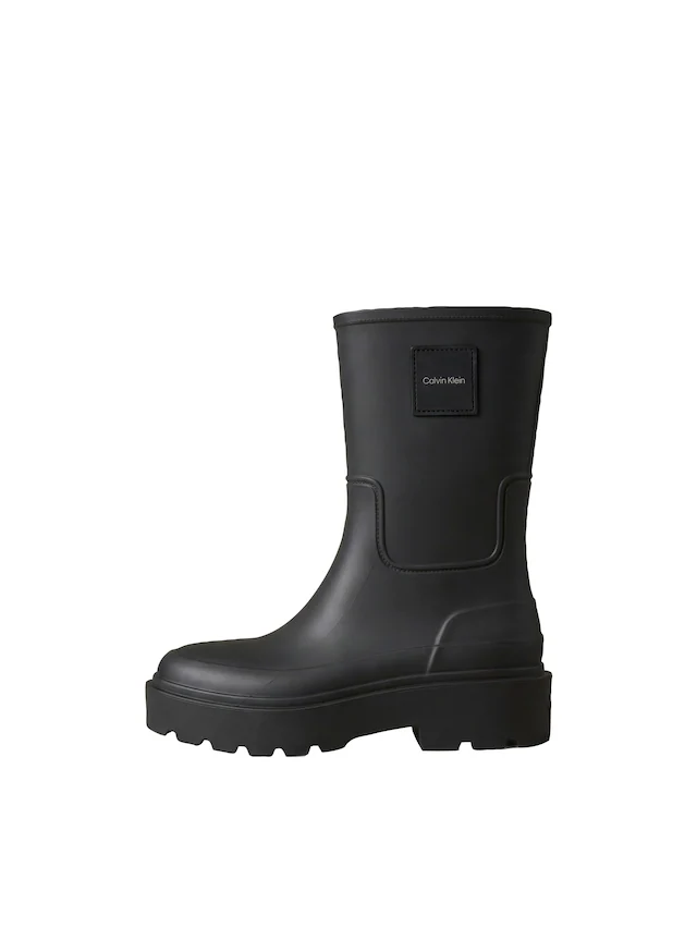 Calvin Klein Gummistiefel »RAINBOOT RUBBER« Regenstiefel, Regenboots mit Plateausohle und Logoschriftzug