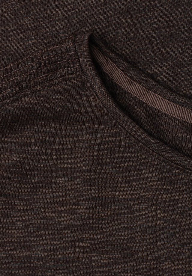 STREET ONE T-Shirt aus softem Materialmix