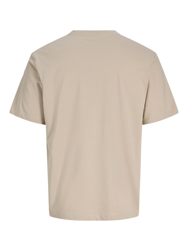 Jack & Jones Rundhalsshirt »JORFREDERIKSBERG MONOGRAM TEE SS CN SN« Baumwolle, relaxed fit
