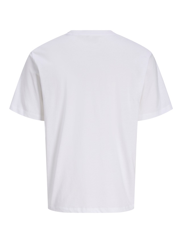 Jack & Jones Rundhalsshirt »JORFREDERIKSBERG MONOGRAM TEE SS CN SN« Baumwolle, relaxed fit